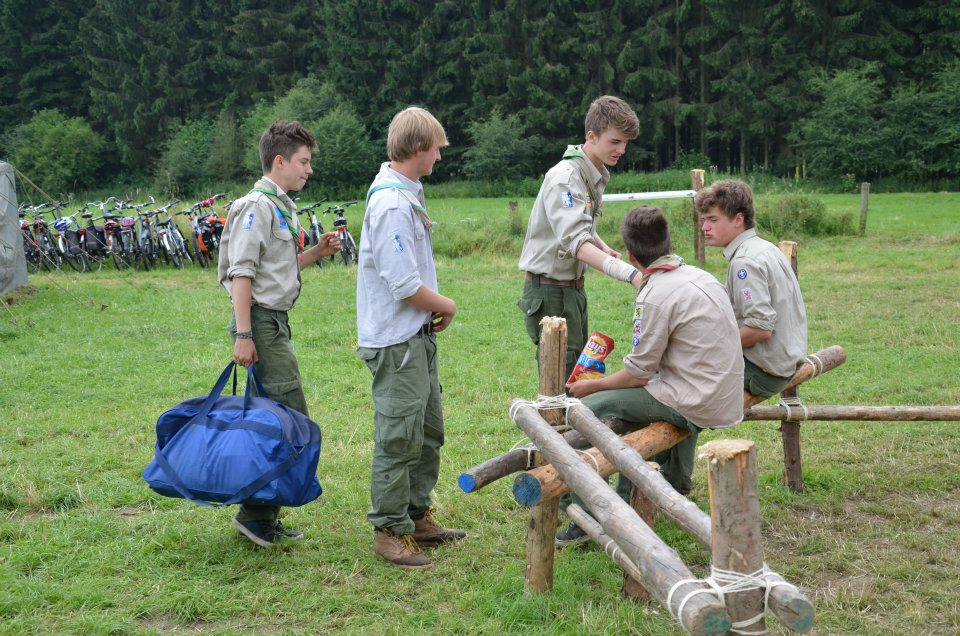 Sint-Martinus den XIIde - Bezoekdag Kamp Graide 2012